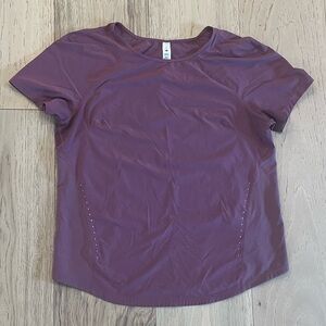 Lululemon Purple Short Sleeve Top